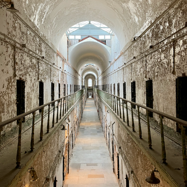 Hallway of Eastern State Penitentiary